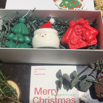 🕯️Cute Festive Scented Candles | Handmade Christmas Gift Set - Aromatherapy & Perfect Holiday Decor(Buy 2 Get 10% OFF)